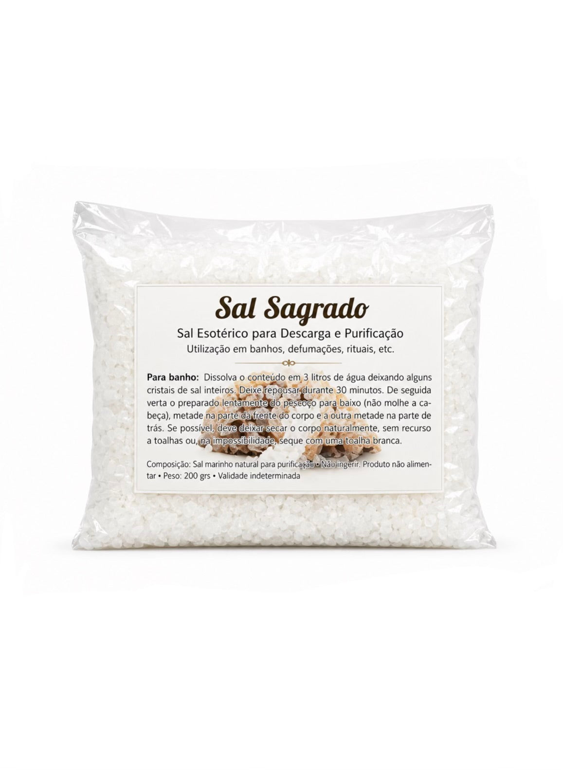 Banho de Sal Sagrado (Esotérico)