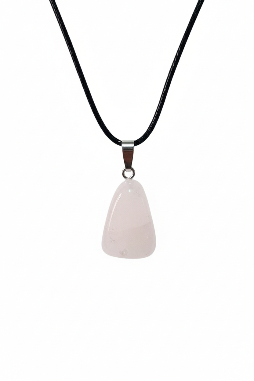 Pingente Quartzo Branco, Pedra do Signo Virgem