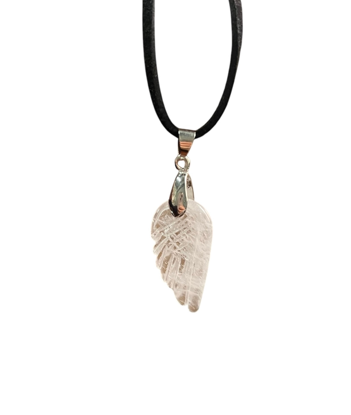 Pingente Asa de Anjo Cristal
Branco
