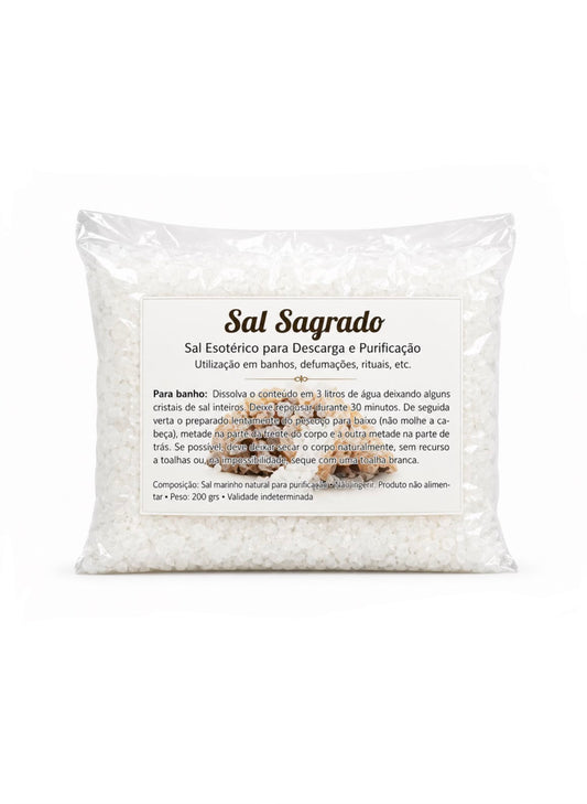 Banho de Sal Sagrado (Esotérico)