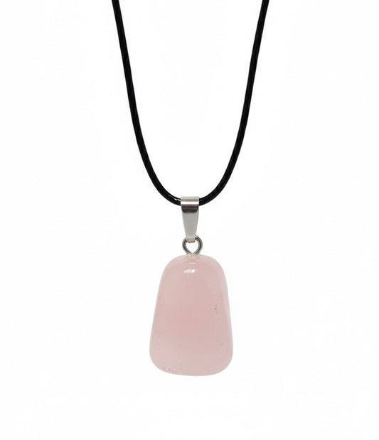 Pingente Quartzo Rosa,
Pedra do signo Touro