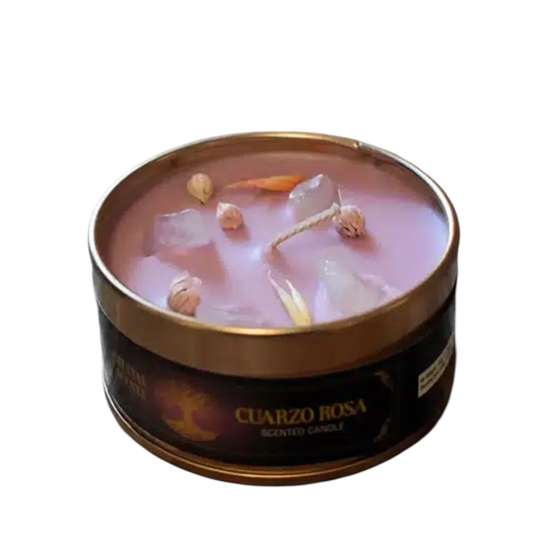Vela de Quartzo Rosa