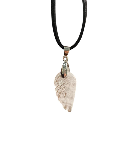 Pingente Asa de Anjo Cristal
Branco