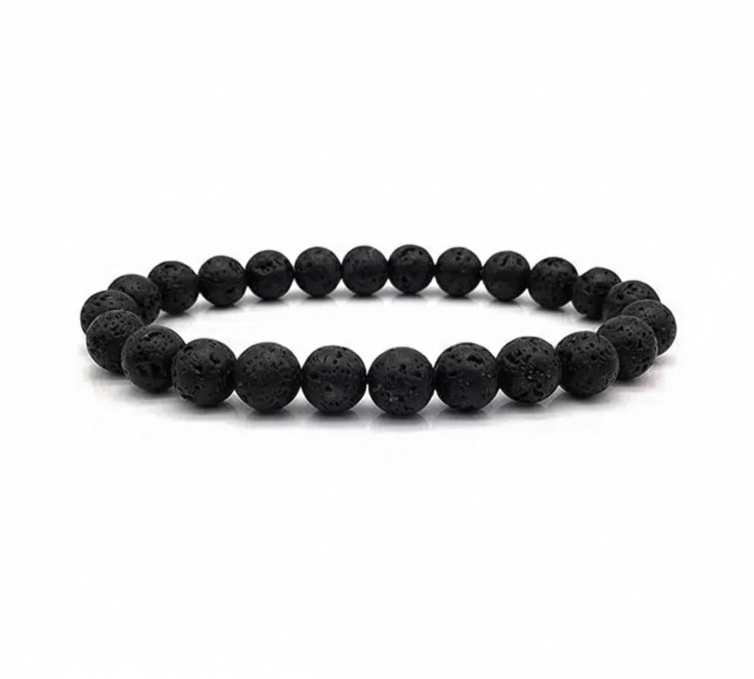 Pulseira de Lava Vulcânica