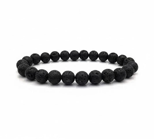 Pulseira de Lava Vulcânica