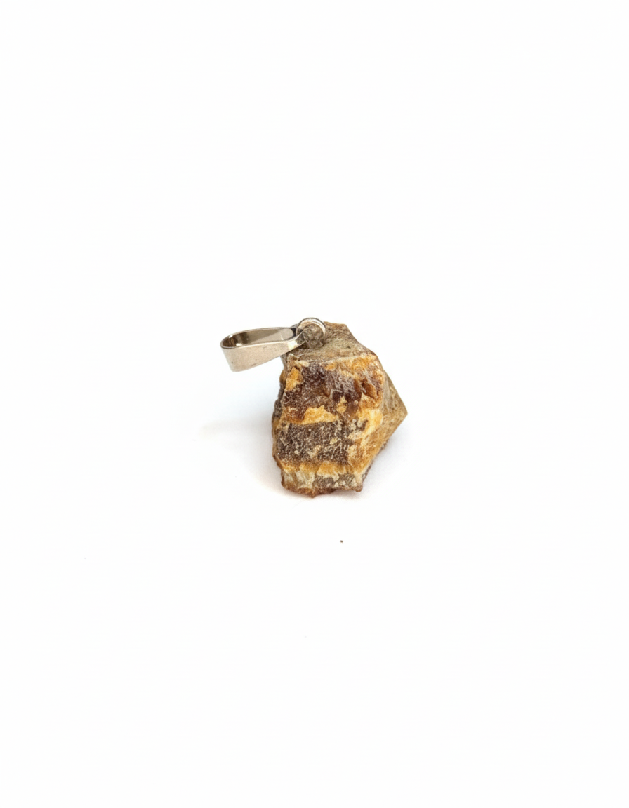 Pingente Olho de Tigre (pedra natural em bruto)